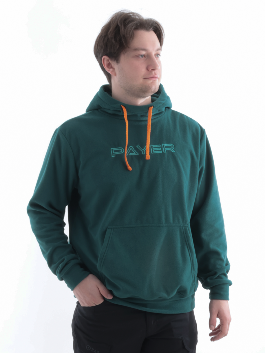 Мерч толстовка флисовая PAYER, т.полынь