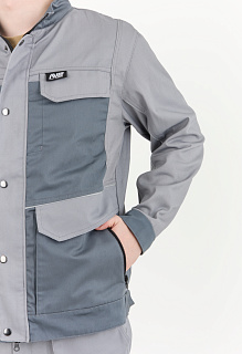 Костюм ИТР NEW ENERGY Антарес, серый/т.серый