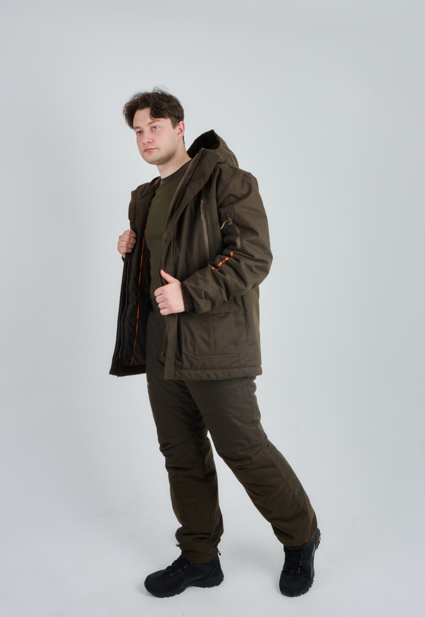 Выстрел костюм PRIDE, зимний -15, т.коричневый