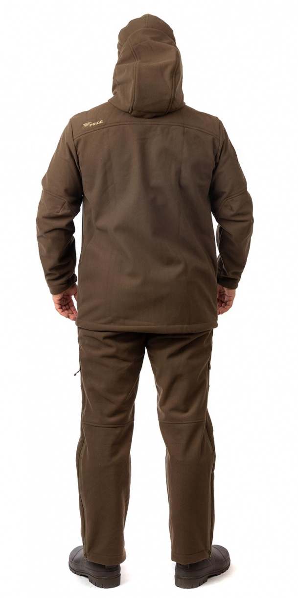 Вольф костюм для охоты PRIDE, Hunt-Shell, коричневый